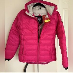 Canada Goose Summit Pink Camp Hoody Small